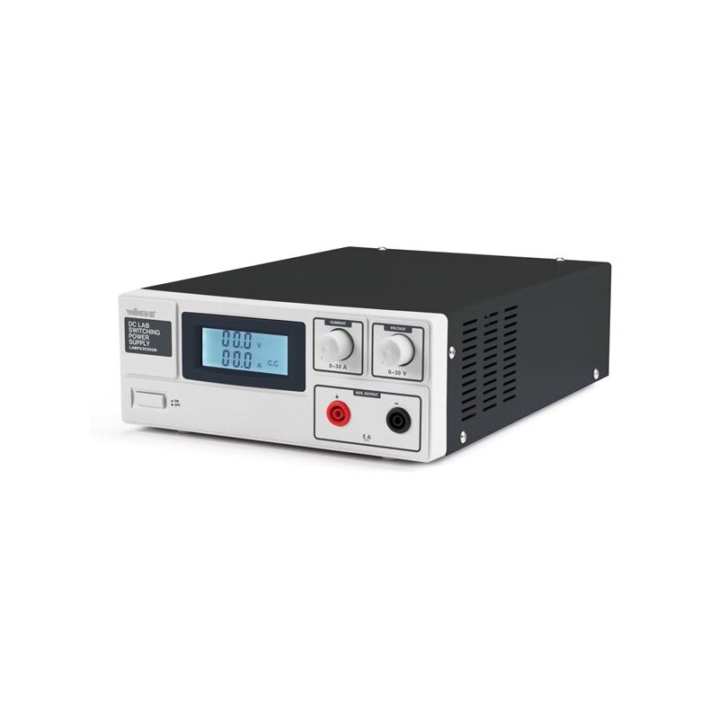 DC-LABORNETZGERÄT 0-30 VDC / 0-30 A MAX. MIT LCD-DISPLAY - SCHALTNETZTEIL