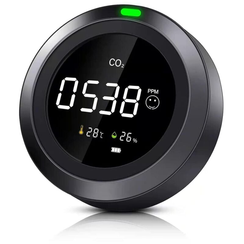 Co₂-detektor, 3-in-1-raumluftqualitätsmonitor, Kohlendioxid-, Temperatur- Und Feuchtigkeitsmessung, Ndir Xxw Co₂-detektor Co₂-detektor, 3-in-1-raumluftqualitätsmonitor, Kohlendioxid-, Temperatur- Und Feuchtigkeitsmessung, Ndir Xxw Co₂-detektor