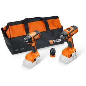 Fein Vorteils-combo Akku: Akku-schlagschrauber Ascd 18-200 W4 & Akku-bohrschrauber Ascm 18 Qsw In Tasche Fein Vorteils-combo Akku: Akku-schlagschrauber Ascd 18-200 W4 & Akku-bohrschrauber Ascm 18 Qsw In Tasche
