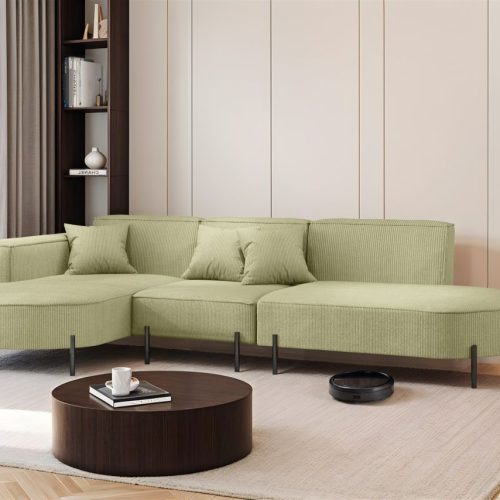 Ecksofa Designersofa Valencia In Stoff Scala Kiwi Ottomane Links