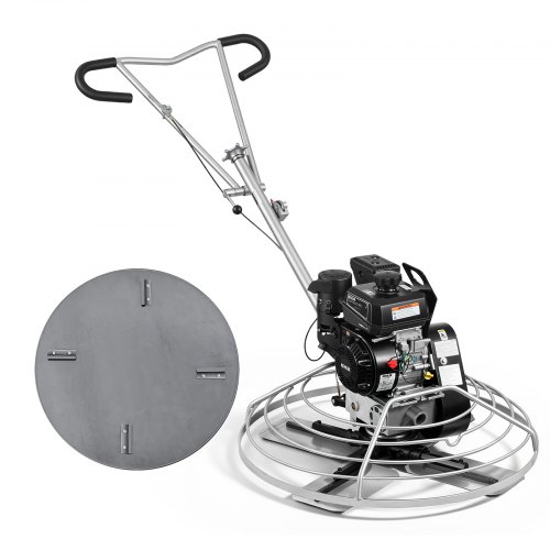 VEVOR Flügelglätter Betonglätter mit Ø950mm Glättteller & Ø887mm Klingen, 7PS 4-Takt-Benzinmotor von Kohler, 0-18° Verstellbare Blattwinkel, 60-125U/min Messerdrehzahl, Glättmaschine für Bodenebnung VEVOR Flügelglätter Betonglätter mit Ø950mm Glättteller & Ø887mm Klingen, 7PS 4-Takt-Benzinmotor von Kohler, 0-18° Verstellbare Blattwinkel, 60-125U/min Messerdrehzahl, Glättmaschine für Bodenebnung