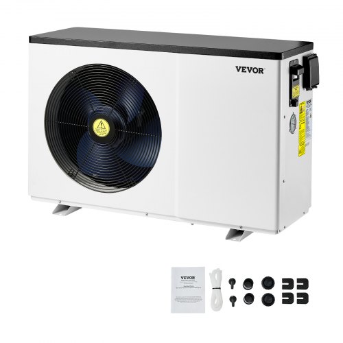 VEVOR Elektrische Pool-Wärmepumpe, 3,22–15,25kW Heizleistung, energiesparende Poolheizungen mit variabler Frequenz für 30–60m³ Aufstellpools, Heiz- und Kühlpool-Warmwasserbereiter AC 220–240V, 50Hz VEVOR Elektrische Pool-Wärmepumpe, 3,22–15,25kW Heizleistung, energiesparende Poolheizungen mit variabler Frequenz für 30–60m³ Aufstellpools, Heiz- und Kühlpool-Warmwasserbereiter AC 220–240V, 50Hz