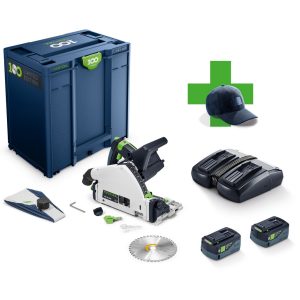 Tauchsäge Festool Tsc 55 Kebi-plus/xl 100y (2 X 5,0 Ah + Tcl6 + Sys3 M 437)