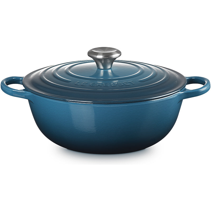 Le Creuset La Marmite Signature 26 cm Deep Teal Le Creuset La Marmite Signature 26 cm Deep Teal