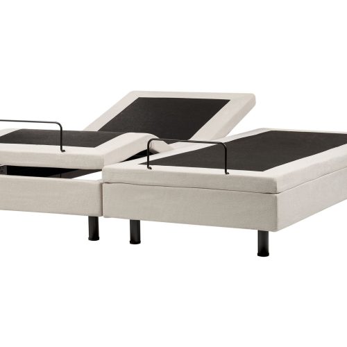 Verstellbares Bett Ohne Kopfteil Stoff Duke Ii 180 X 200 Cm Hellbeige Verstellbares Bett Ohne Kopfteil Stoff Duke Ii 180 X 200 Cm Hellbeige
