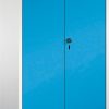 Raumpflege-Geräteschrank Füße B 810 RAL7035/5012