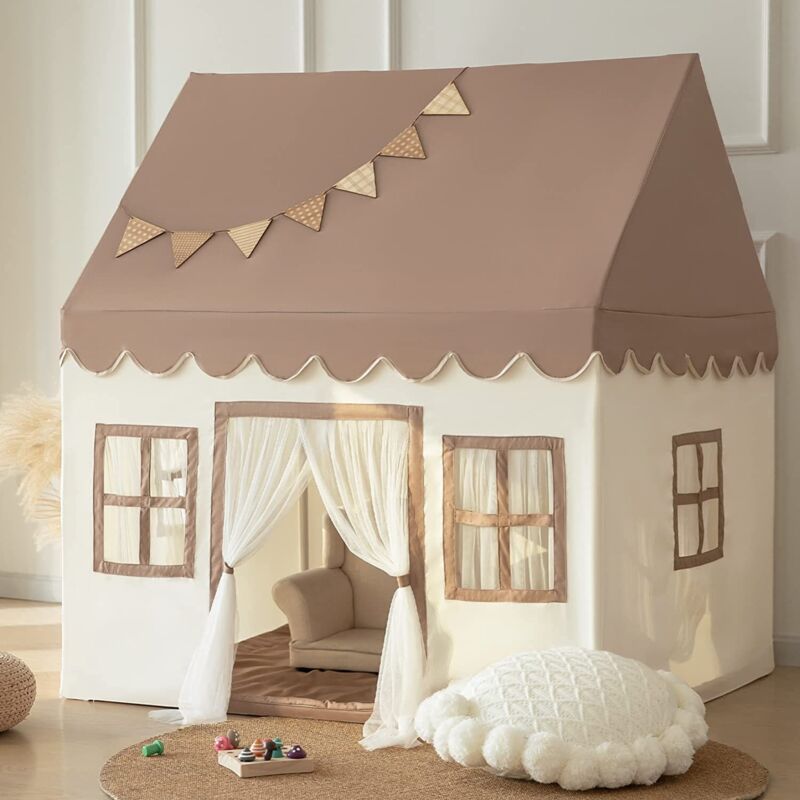 Tienda De Juegos Pequeña Con Cojines Y Luces Led, Tienda De Campaña Para Niños, Casita De Juegos Para Niños, Tienda De Campaña Interior Para Niños Pequeños, Muebles De Sala De Juegos En Colores Neutro Tienda De Juegos Pequeña Con Cojines Y Luces Led, Tienda De Campaña Para Niños, Casita De Juegos Para Niños, Tienda De Campaña Interior Para Niños Pequeños, Muebles De Sala De Juegos En Colores Neutro