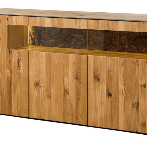 Sideboard Wildeiche 200x45x87 Natur Geölt Starnberg 16 Sideboard Wildeiche 200x45x87 Natur Geölt Starnberg 16