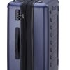 Delsey JH004C 68 cm erweiterbarer Reisekoffer – Blau