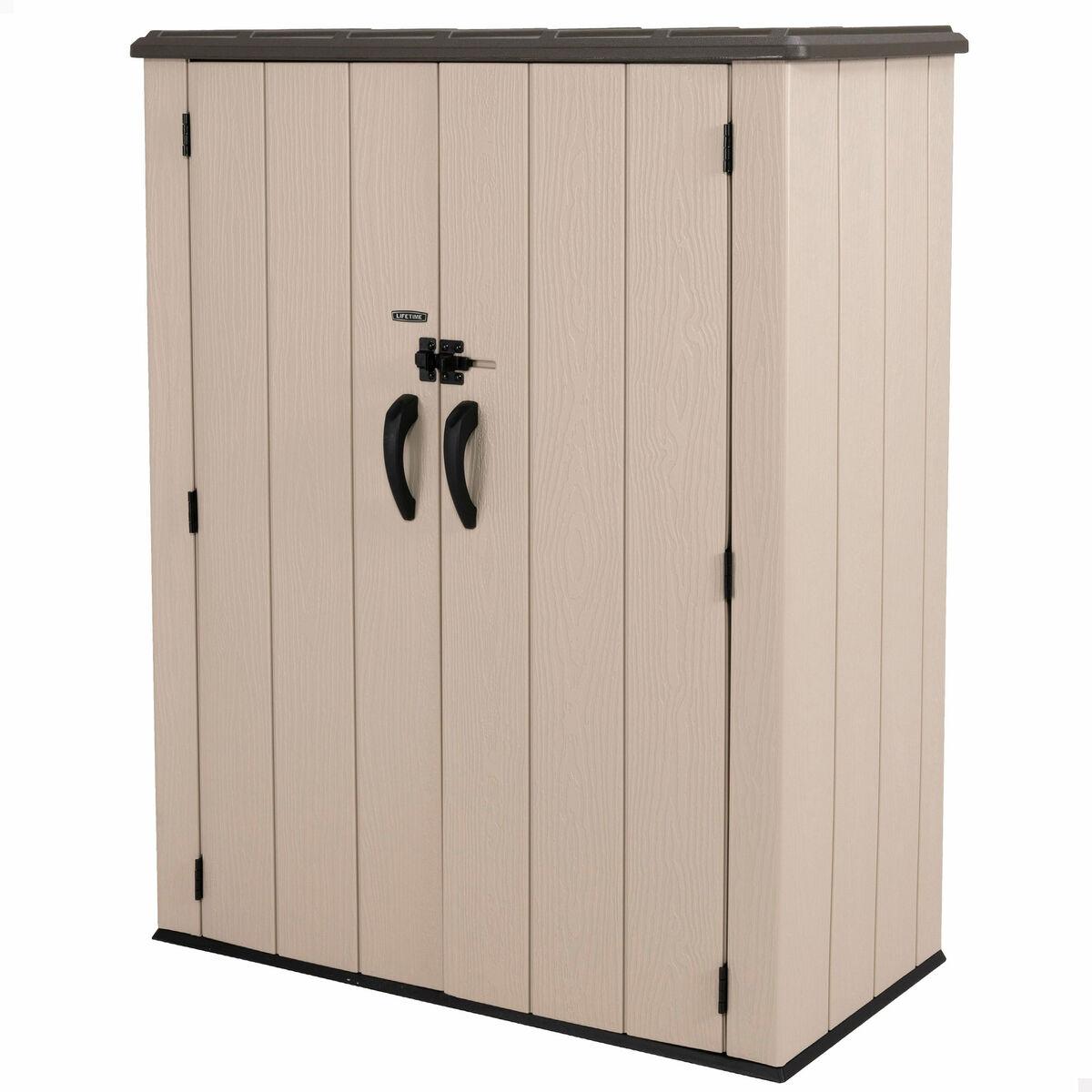 Lifetime 60326 Gartenaufbewahrungsschrank Braun Robust 1500l Lifetime 60326 Gartenaufbewahrungsschrank Braun Robust 1500l