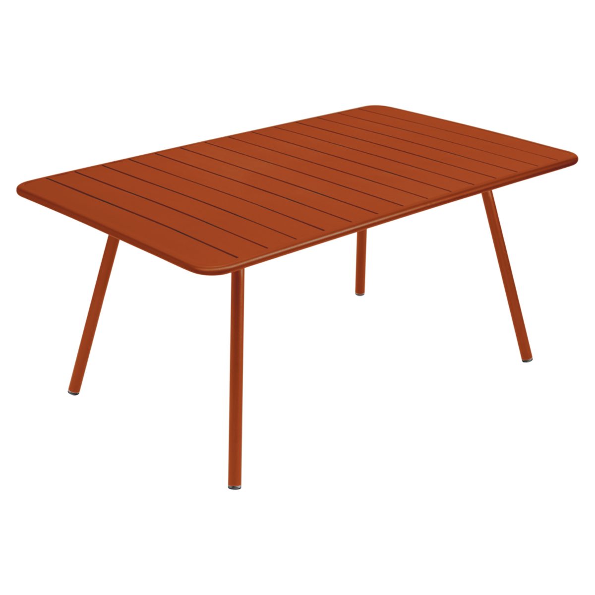 Luxembourg Outdoor-Tisch 165×100 cm Kandierte Orange