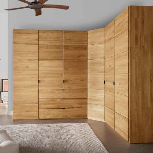 Forestales Colorado Eck-Komplettschrank Holz (F6)