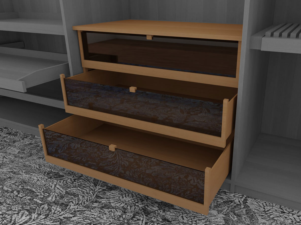 Forestales Schubkastenmodul mit Glasfront Colorado Wildeiche (2) 120 cm Forestales Schubkastenmodul mit Glasfront Colorado Wildeiche (2) 120 cm