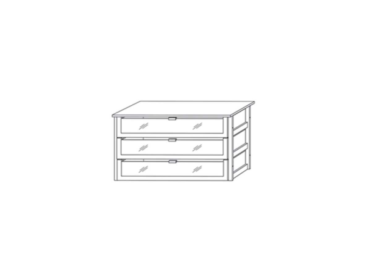 Forestales Schubkastenmodul mit Glasfront Colorado Wildeiche (2) 120 cm - Gallery 3 Forestales Schubkastenmodul mit Glasfront Colorado Wildeiche (2) 120 cm