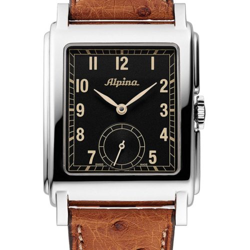 Alpina AL-530BA3C6 Heritage Carree Automatik Herrenuhr 33mm 3ATM
