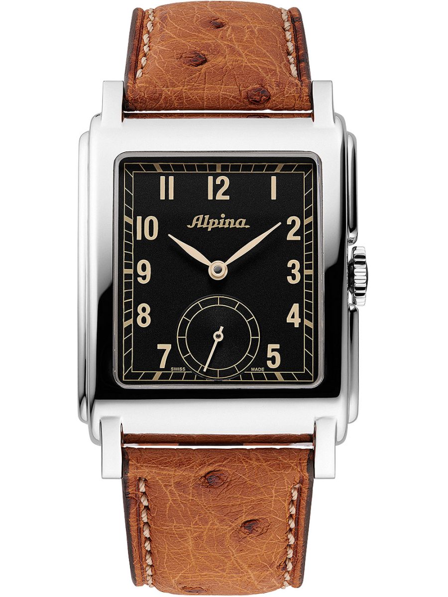 Alpina AL-530BA3C6 Heritage Carree Automatik Herrenuhr 33mm 3ATM Alpina AL-530BA3C6 Heritage Carree Automatik Herrenuhr 33mm 3ATM