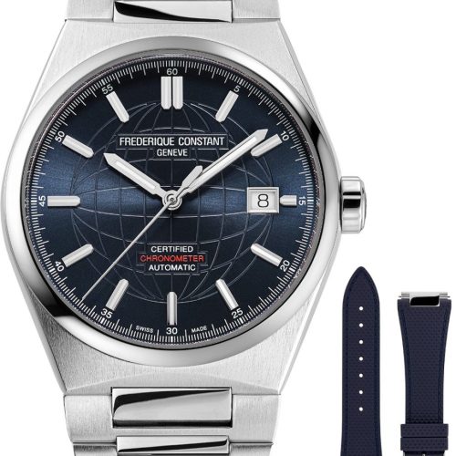 Frederique Constant FC-303BL3NH6B Herrenuhr Highlife Automatic COSC Chronometer 39mm 10ATM