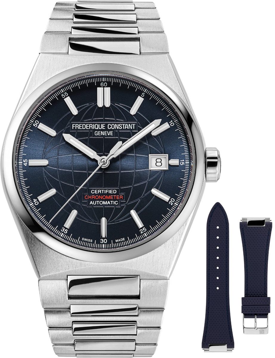 Frederique Constant FC-303BL3NH6B Herrenuhr Highlife Automatic COSC Chronometer 39mm 10ATM