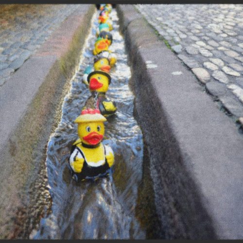Fussmatte Badeente 4887