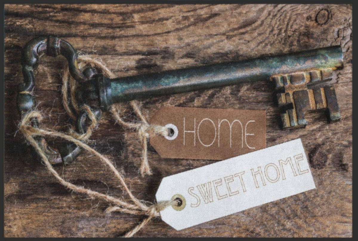 Fussmatte Home sweet Home Schlüssel 4772
