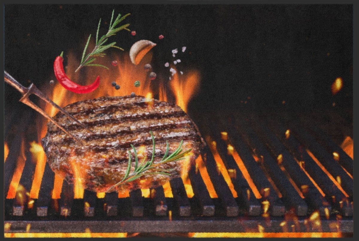 Fussmatte Steak 6361