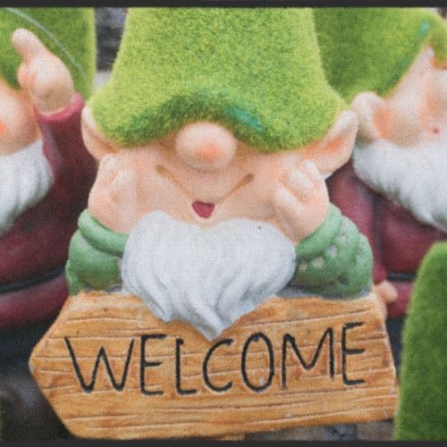Fussmatte Welcome Gartenzwerg 4774 Fussmatte Welcome Gartenzwerg 4774
