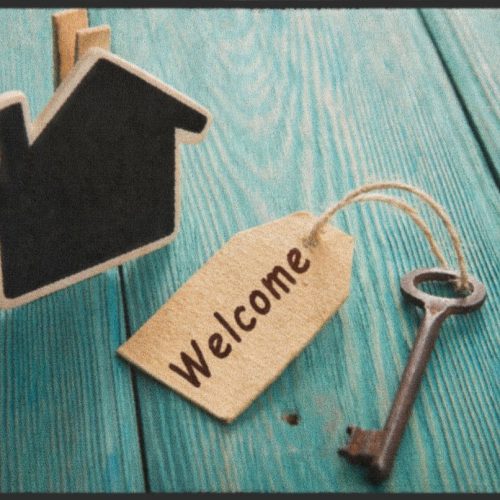 Fussmatte Welcome Haus 4573