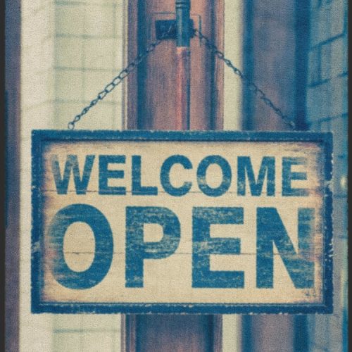 Fussmatte Welcome Open 7042