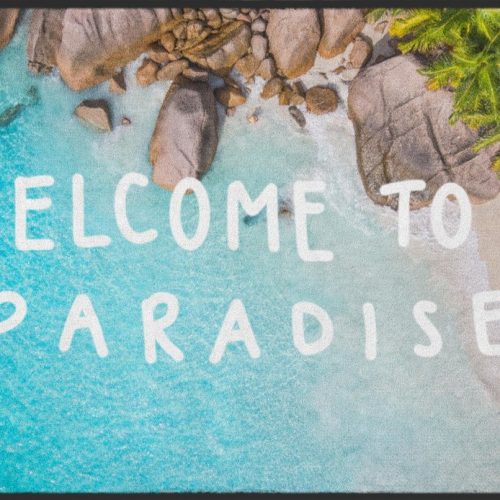 Fussmatte Welcome To Paradise 10249