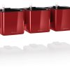 LECHUZA Green Wall Home Kit (scarlet rot hochglanz)