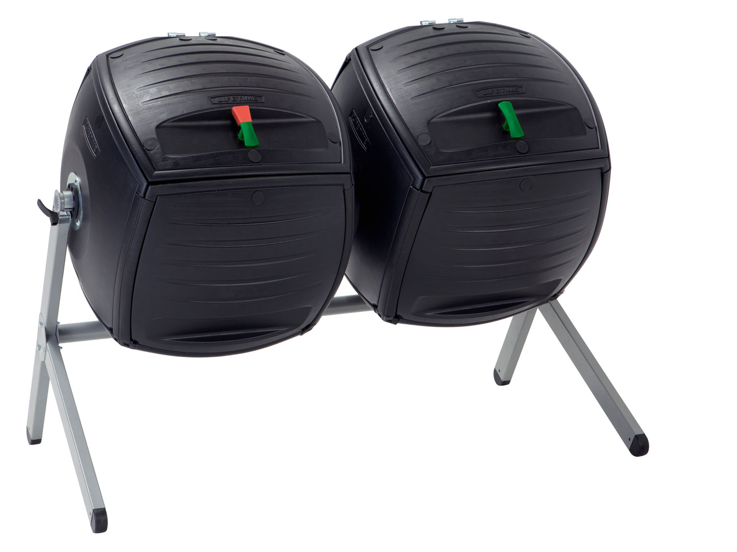 Lifetime »Kompost-Zwilling«, mit 360° drehbarer Trommeln Lifetime »Kompost-Zwilling«, mit 360° drehbarer Trommeln