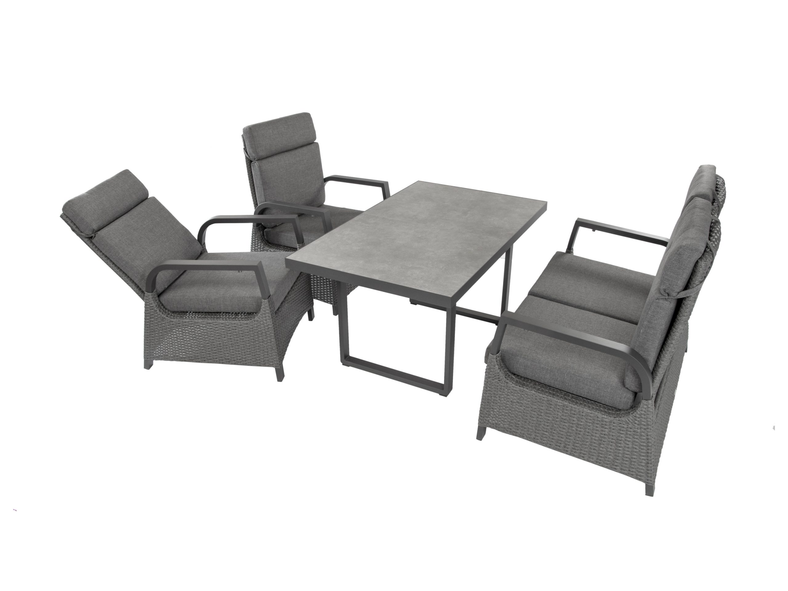 BELLAVISTA - HOME & GARDEN® Lounge »Orlando«, 4-teilig, inkl. Sitzauflagen