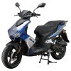 ALPHA MOTORS Mofaroller Mustang FI 50 ccm EURO 5 (25 km/h, blau-grau)