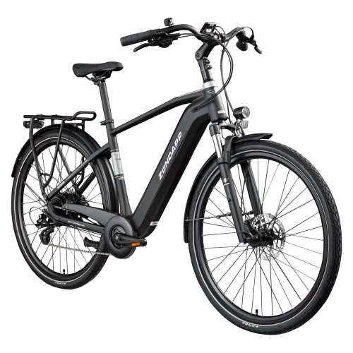 ZÜNDAPP Z810 E-Trekkingbike (Herren, Schwarz/weiß)"" ZÜNDAPP Z810 E-Trekkingbike (Herren, Schwarz/weiß)""