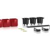 LECHUZA Green Wall Home Kit (scarlet rot hochglanz)