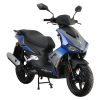 ALPHA MOTORS Mofaroller Mustang FI 50 ccm EURO 5 (25 km/h, blau-grau)
