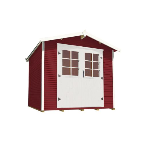 WEKA Gartenhaus »218« (3, Schwedenrot)""