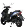 ALPHA MOTORS Mofaroller Mustang FI 50 ccm EURO 5 (25 km/h, blau-grau)
