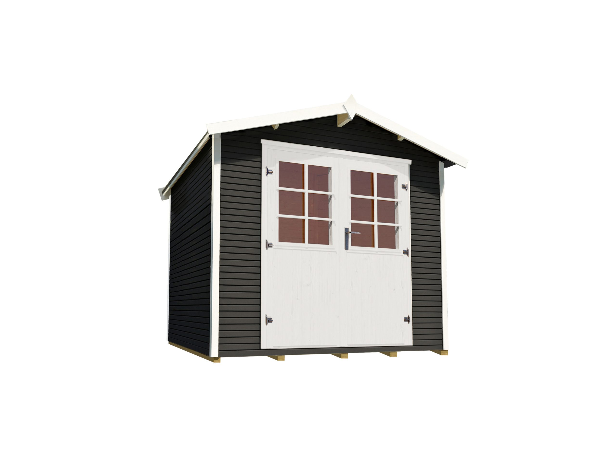 WEKA Gartenhaus »218« (3, anthrazit)""