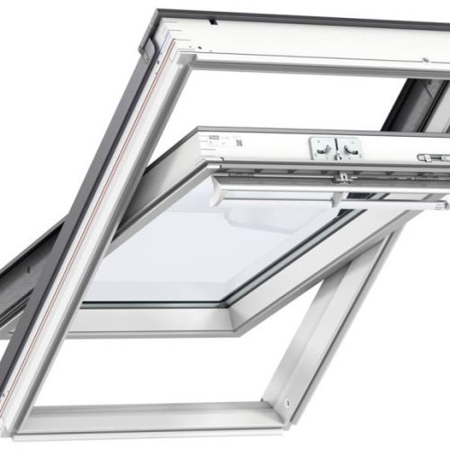 VELUX GGU 0066 Dachfenster mit dreifach Verglasung „Energie Plus“ mit Anti-Tau-Effekt und Eindeckrahmen VELUX GGU 0066 Dachfenster mit dreifach Verglasung „Energie Plus“ mit Anti-Tau-Effekt und Eindeckrahmen