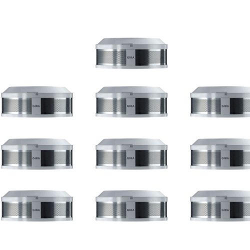 10er Set Rauchmelder Gira Dual Q (233602) 10er Set Rauchmelder Gira Dual Q (233602)