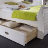 G+K Bett II Landhausstil mit Bettkasten 140x200, Kiefer massiv weiß gewachst, Absetzungen honig - Gallery 2 G+K Bett II Landhausstil mit Bettkasten 140x200, Kiefer massiv weiß gewachst, Absetzungen honig