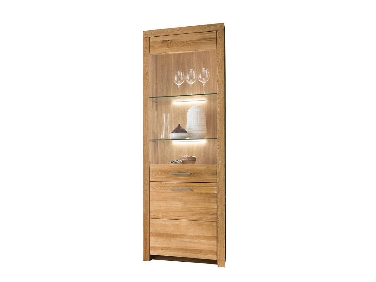 G+K Vitrine I 169 + Griff Nickel - Gallery 2 G+K Vitrine I 169 + Griff Nickel