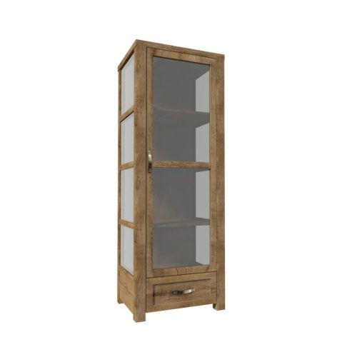 Vitrine Glasvitrine Küchenbuffet Vitrinenschrank Regalschrank Anrichte Sofort