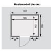 Karibu Woodfeeling Sauna Adelina - 38 mm Bronzierte Ganzglastür Ohne Dachkranz 9 kW Bio-Kombiofen inkl. Steuergerät - Gallery 7 Karibu Woodfeeling Sauna Adelina - 38 mm Bronzierte Ganzglastür Ohne Dachkranz 9 kW Bio-Kombiofen inkl. Steuergerät
