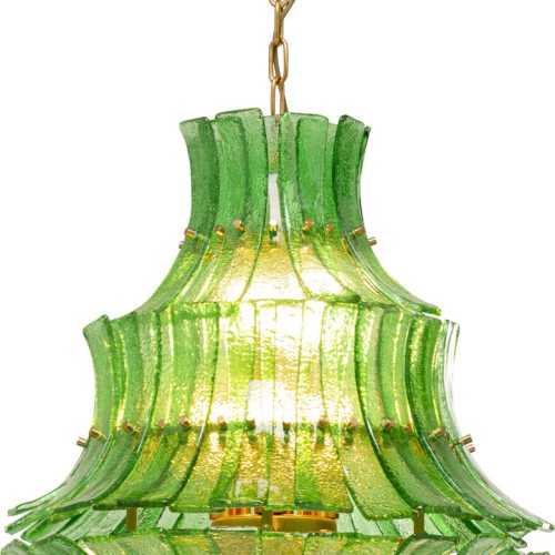 Hängeleuchte Venezia Double Green Ø53cm