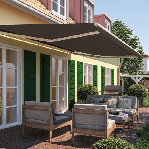 Halbkassettenmarkise Compact Style nach Maß - Individuell wählbar bis zu 600.00 x 350.00 cm (B x H) - Halbkassettenmarkise Compact Style - mit toller Preis/Leistung Halbkassettenmarkise Compact Style nach Maß - Individuell wählbar bis zu 600.00 x 350.00 cm (B x H) - Halbkassettenmarkise Compact Style - mit toller Preis/Leistung
