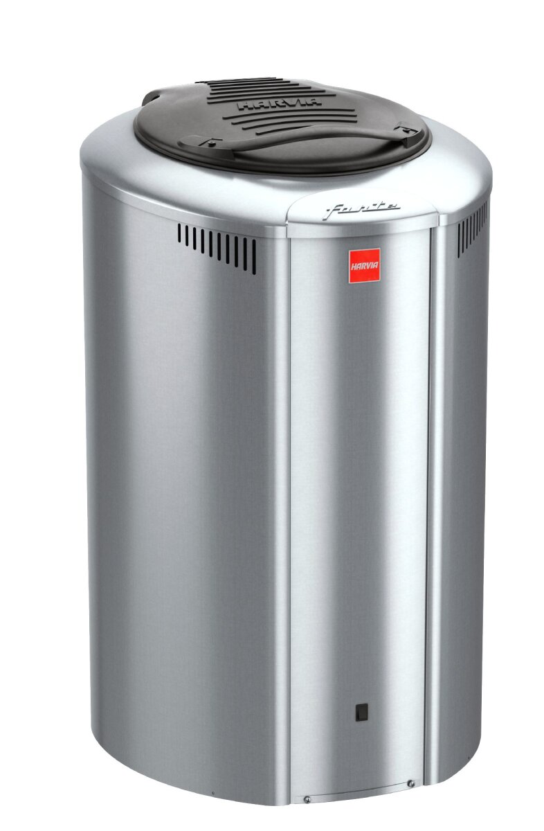 Harvia Forte AF9 Elektro-Saunaofen 9 kW, inkl. Xafir-Steuerung, stahl