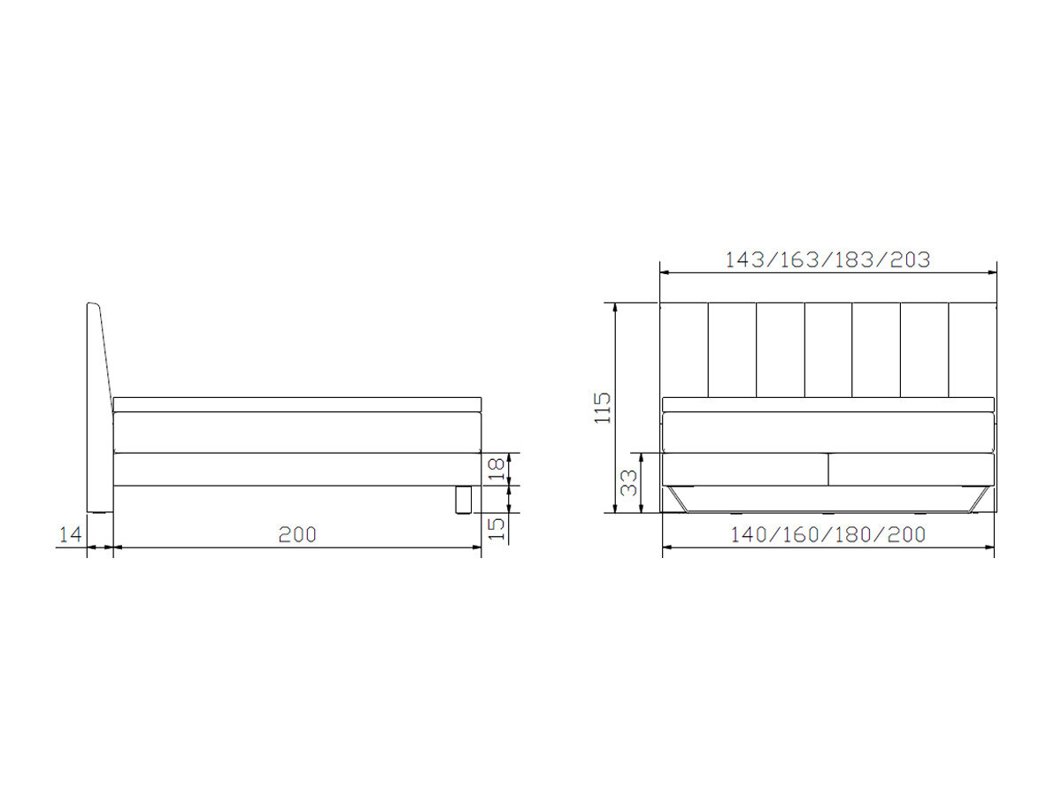 Hasena Boxspringbett Ambra Pronto