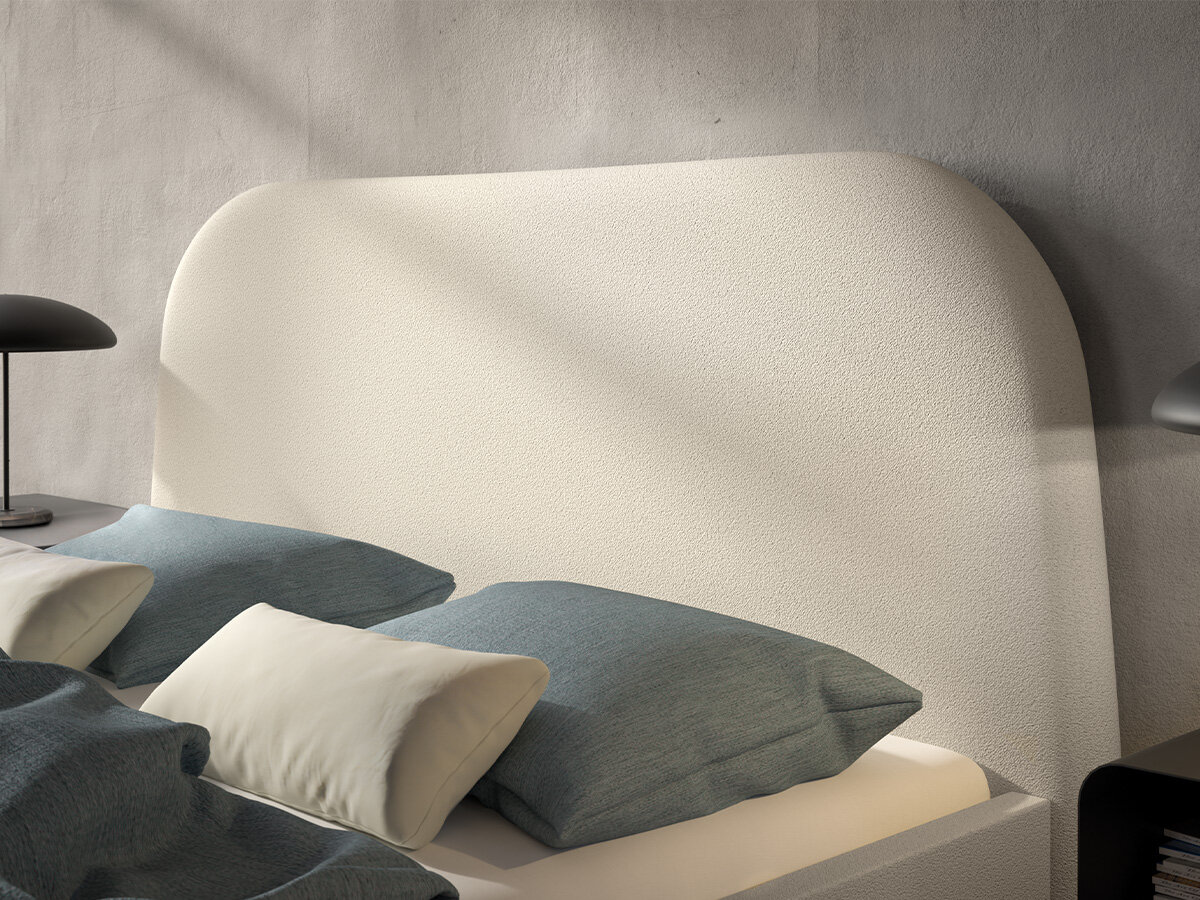 Hasena Catia Kopfteil / Breite: 140 cm / Bezug: 710-Tocco white - Gallery 1 Hasena Catia Kopfteil / Breite: 140 cm / Bezug: 710-Tocco white